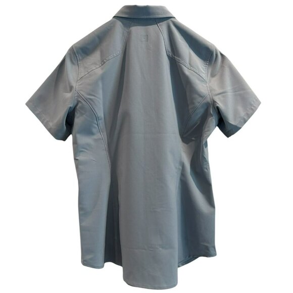 5.11 Tactical Shirt – Women’s M | Blue Collared Button-Up Preppy Utility Style - Picture 2 of 5